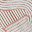 Pink Tufted Swirl Cotton Bath Rug, 20x30