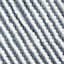 Blue Chenille Loop Cotton Bath Rug, 20x30