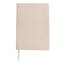 Fabric Journal Cream- White Smoke