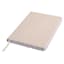 Fabric Journal Cream- White Smoke