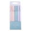 Gel Pen 7Pk- Pnk Blu Ppl