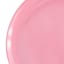 Set of 4 Solid Pink Melamine Dinner Plates, 10"
