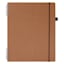 Brown Kraft paper spiral journal