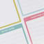 Perforated Tear Off List Pad