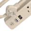 Usb Power Strip White Smoke