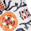 Vibrant Aztec Embroidered Throw Pillow, 20"