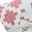 2-Pack Pink Geo Throw Pillow with Tassels, 20"