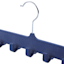 Velvet Belt Hanger, Blue