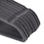25-Pack Velvet Hangers, Black Pearl