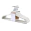25-Pack Velvet Hangers, Bright White