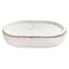 Honeybloom White Honeybee Ceramic Soap Dish, 5.5"
