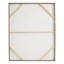 Crosby St. Gesso Monochromatic Impasto Canvas Wall Art, 31x39