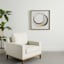 Crosby St. Glass Framed Abstract Print Wall Art, 32"