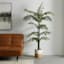 Areca Palm in Deco Basket, 6.5'