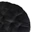 Classic Plush Papasan Cushion, Black
