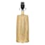 Found & Fable Gold Banana Leaf Small Lamp Base, 15"