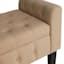 Providence Andy Storage Bench, Beige