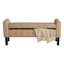 Providence Andy Storage Bench, Beige