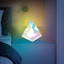 Iridescent Pyramid Holographic Projector, 6.3"