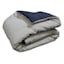 Crosby St. 3-Piece Navy Houndstooth Cotton Comforter Set, Full/Queen