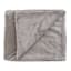 Honeybloom Dark Grey Micro Plush Throw Blanket & Eye Mask Sleeper Set, 50x60
