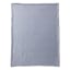 Honeybloom Dark Grey Channel Faux Fur Throw Blanket, 60x80