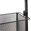 4-Tier Over The Door Storage Shelf, Black