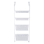 4-Tier Over The Door Storage Shelf, White