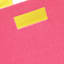 Oh Joy! Dark Pink & Yellow Modular Storage Cube, 13"