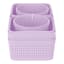 6-Piece Storage Set, Lavender