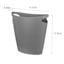 Grey Oval Trash Bin, 7.7l