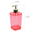 Oh Joy! Hot Pink Plastic Soap Dispenser, 6.5"