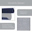 Navy Blue Shelf Liner, 12x120