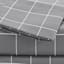 4-Piece Grid Print Cooling Microfiber Sheet Set, Queen