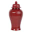 Providence Burgundy Ceramic Ginger Jar, 7.5"