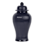 Providence Navy Blue Ceramic Ginger Jar, 7.5"