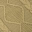 Honeybloom Brown Knitted Throw Pillow, 24"