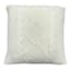 Honeybloom Cream Knitted Throw Pillow, 24"