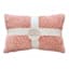 2-Pack Pink Textured Chenille Throw Pillows, 14x20