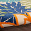 (E520) Multicolor Aloha Floral Outdoor Area Rug, 5x8