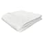 Providence 3-Piece White Cotton Percale Quilt Set, Full/Queen