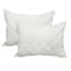 Providence 3-Piece White Cotton Percale Quilt Set, Full/Queen