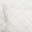 Providence 3-Piece White Cotton Percale Quilt Set, Full/Queen