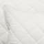 Providence 3-Piece White Cotton Percale Quilt Set, King