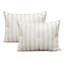 Providence 5-Piece Neutral Stripe Comforter Set, King