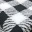 Black Buffalo Plaid Sherpa Throw Blanket, 50x60