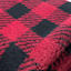 Red & Black Buffalo Plaid Sherpa Throw Blanket, 50x60