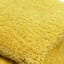 Yellow Sherpa Throw Blanket, 50x60