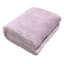 Purple Sherpa Throw Blanket, 50x60