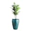 Arcadia Aqua Ceramic Outdoor Planter, Extra Large